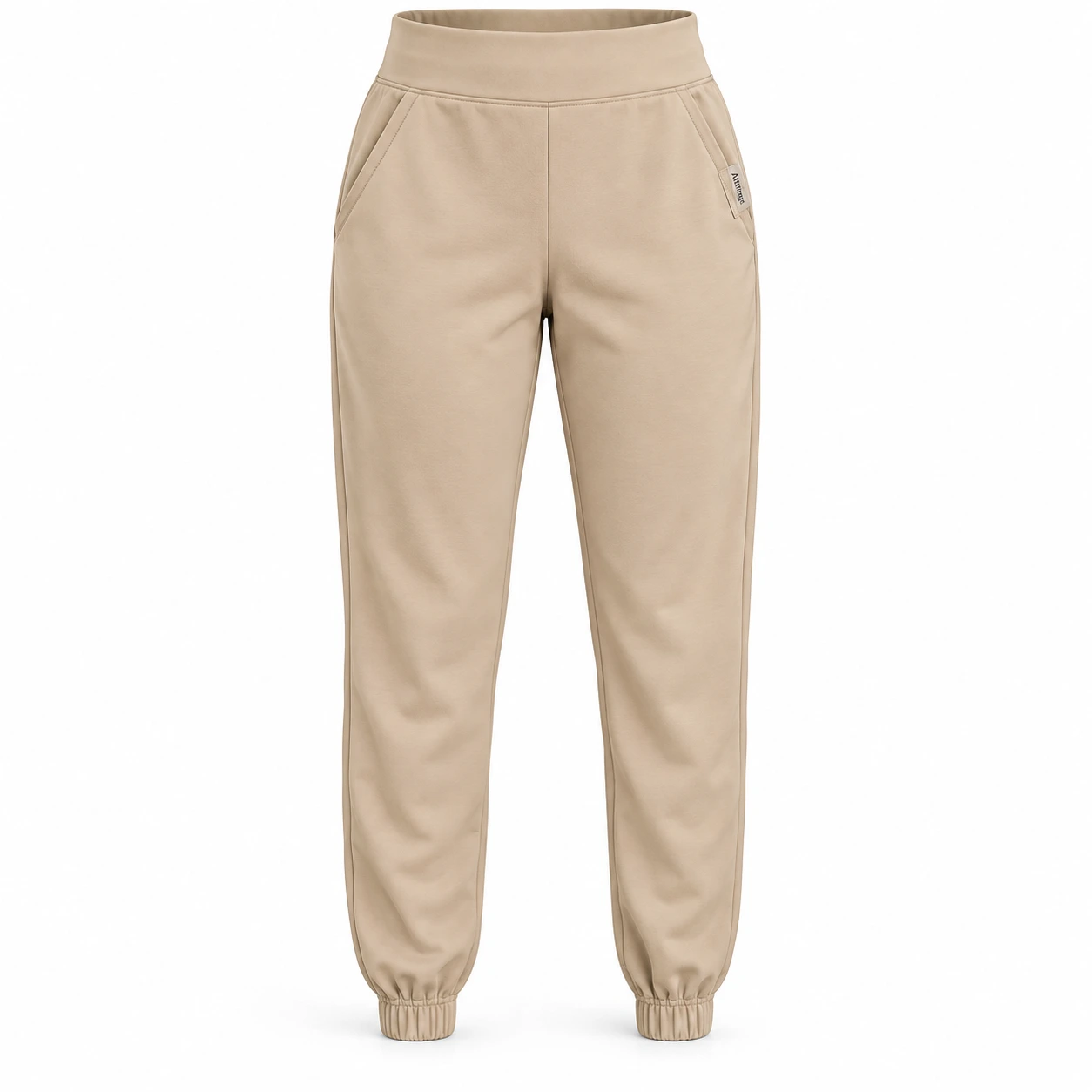 Attirings Women's Classic Fit High-Rise Joggers, front view - AI sample