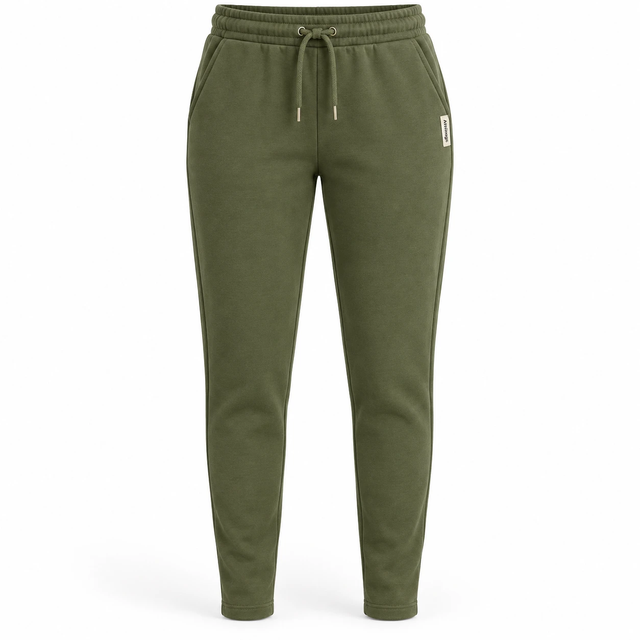 Attirings Women’s Classic Fit Tapered Leg Joggers – Front Women's Joggers collection illustration for wholesale enquiries