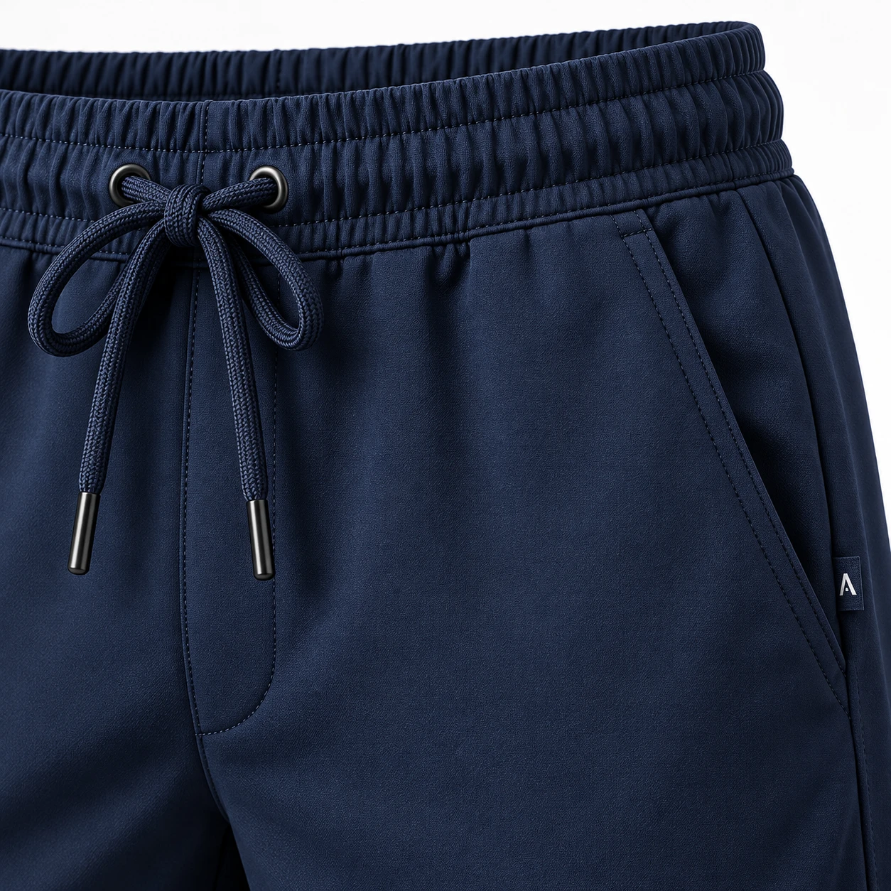 Men's Athletic Fit Drawstring Shorts - detail view - Attirings