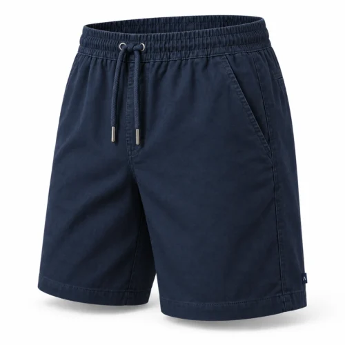 Men's Classic Fit Drawstring Shorts - angle view - Attirings