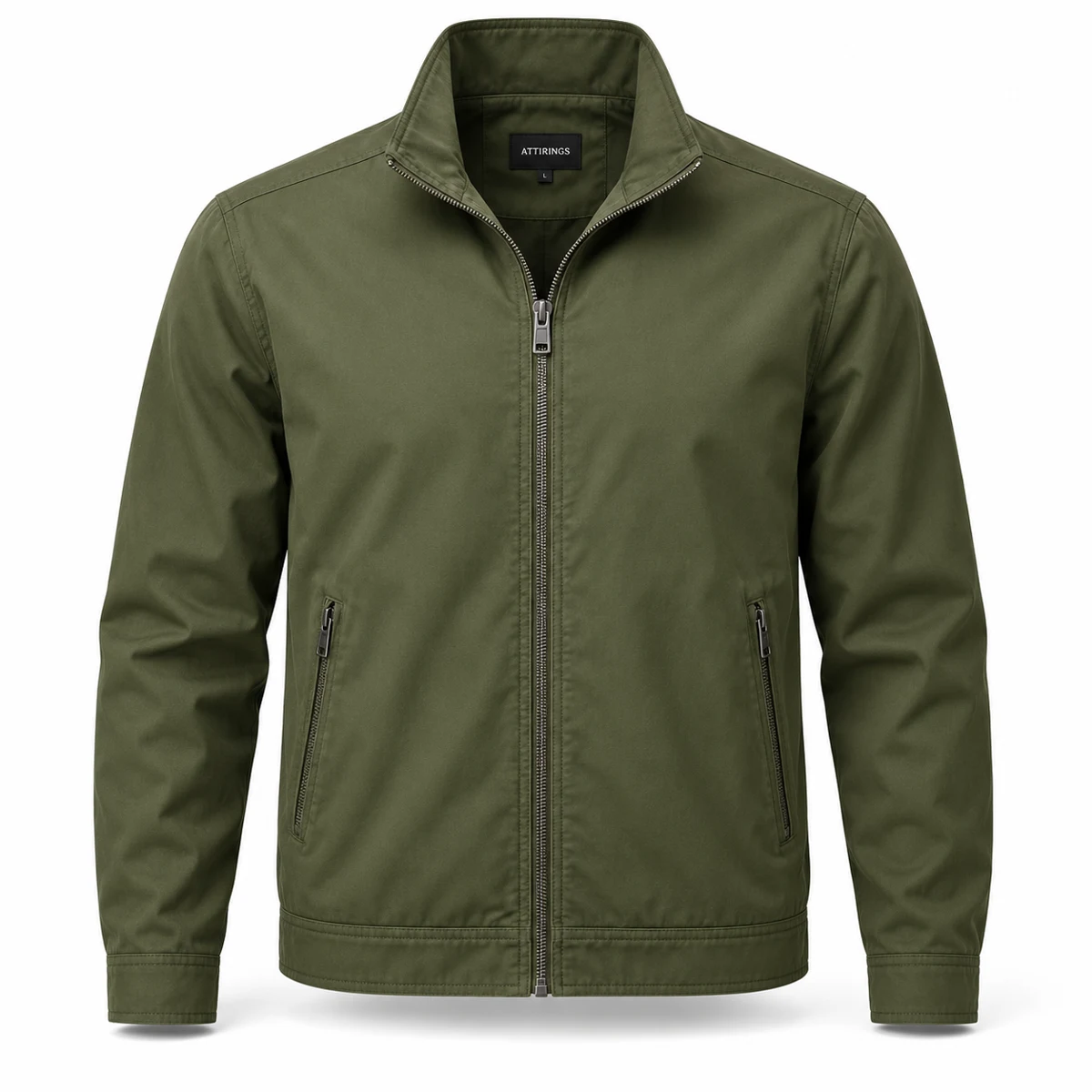 Men's Regular Fit Zip-Up Jacket - representative jacket design