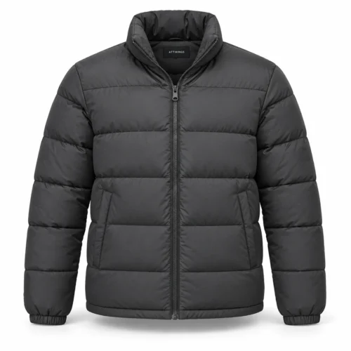 Men's Relaxed Fit Padded Jacket - representative jacket design