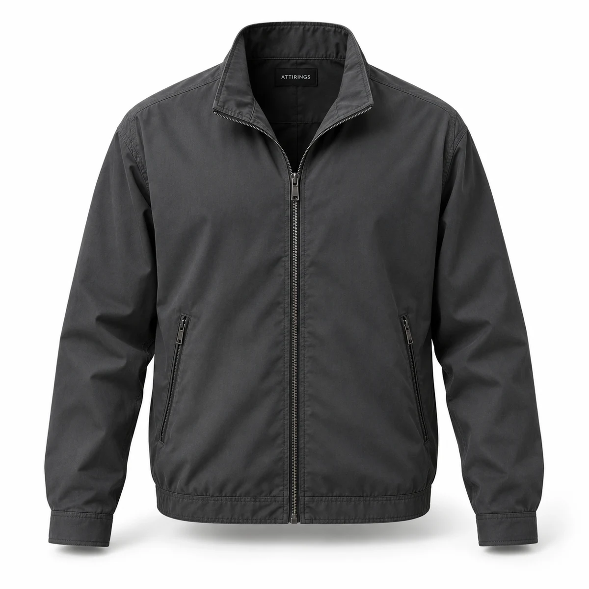 Men's Relaxed Fit Zip-Up Jacket - representative jacket design