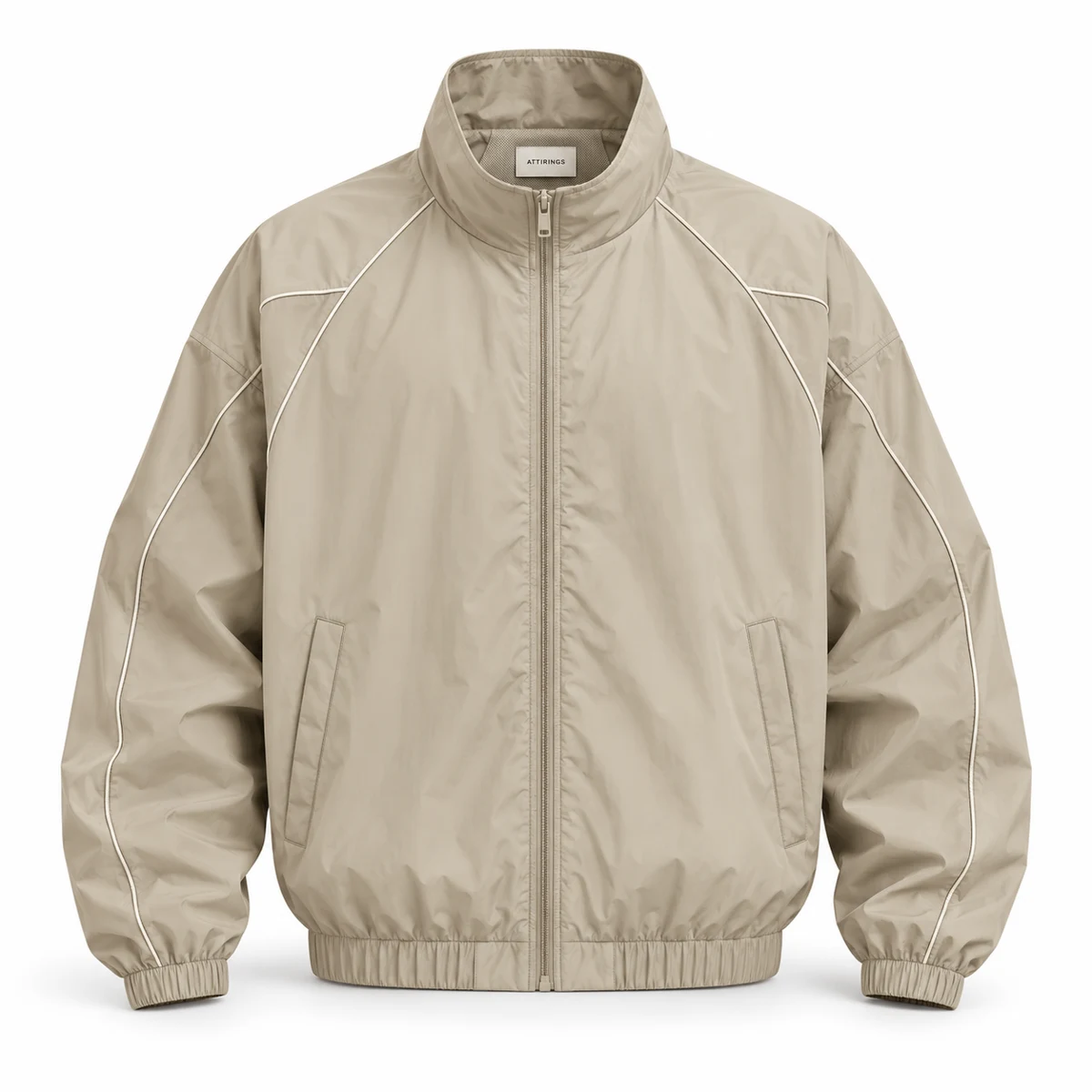 Men's Oversized Fit Windbreaker Jacket - representative jacket design