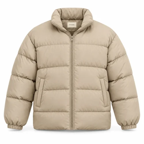 Men's Oversized Fit Padded Jacket - representative jacket design
