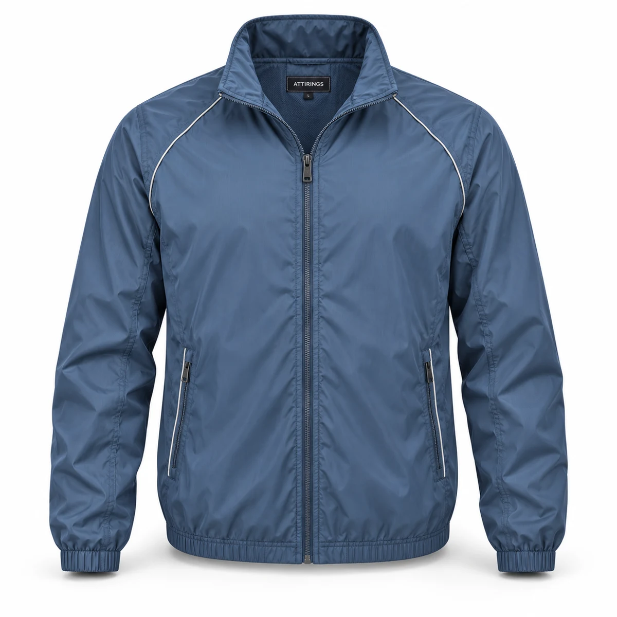Men's Classic Fit Windbreaker Jacket - representative jacket design